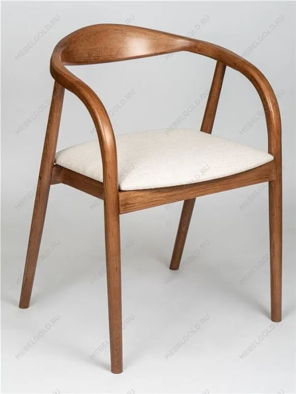 Полукресло венское Diona (светлый орех/ткань Тесла 01)