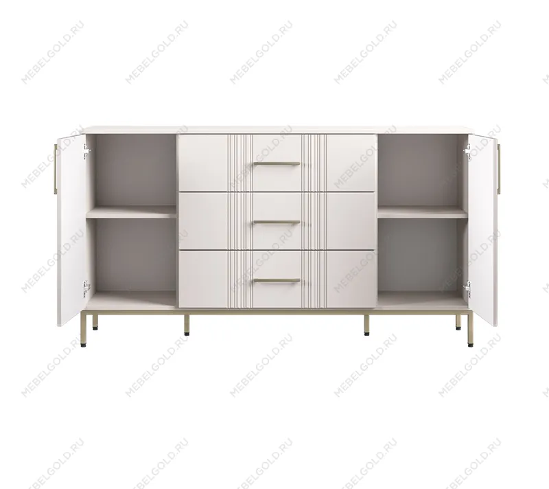 Тумба-комод Бетти кашемир 2D3S | изображение 3