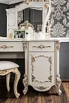 Туалетный столик Флоренция белый перламутр глянец | изображение 6