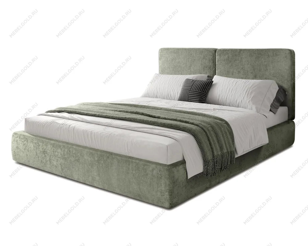 Кровать Natura 1.8 м, с подъемным механизмом Шенилл (Monblan) 530, НТКР180-1[3]