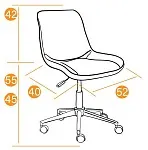 Кресло STYLE Серый, ткань | изображение 2