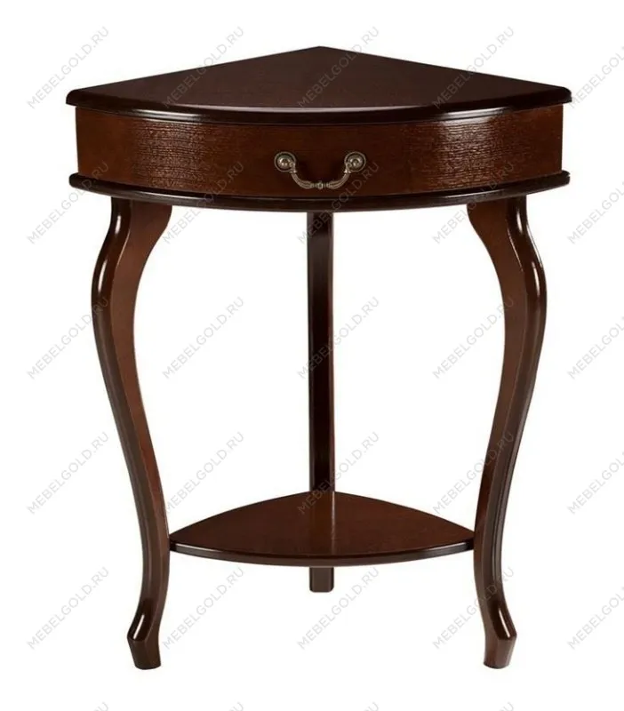 Консоль угловая Элегант (орех)