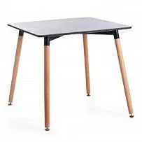 Стол JOHN (mod. T1003) Black (черный)/ Natural (натуральный)