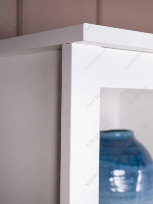 Стеллаж Сага, 70х42х215 см, белый | изображение 2