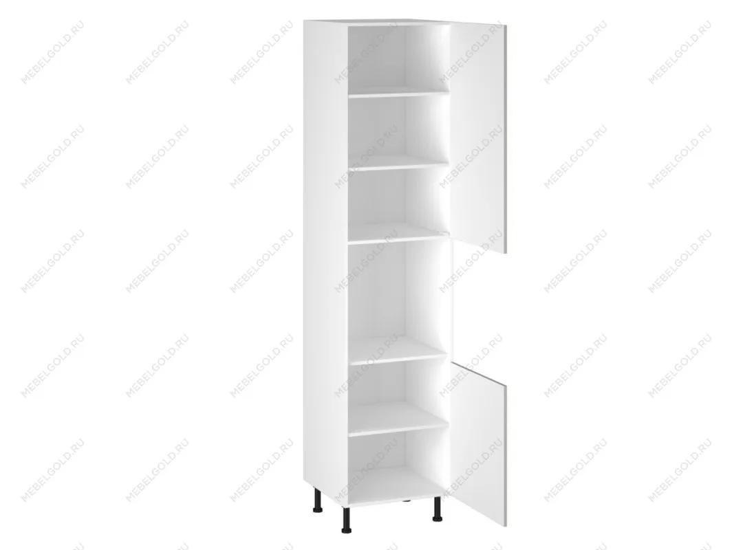 Шкаф-пенал 1080 ПГ-60, Виста (600*586*2576) Экокожа Бежевый, 26499 | изображение 1