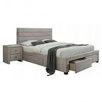 Кровать Halmar KAYLEON 160 (бежевый)