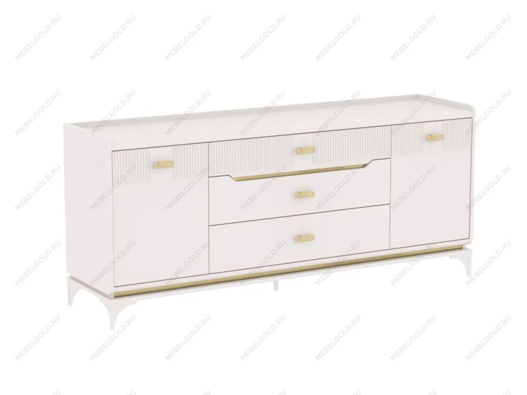 Комод широкий, Сиде (1800*447*786) Белый, 12905