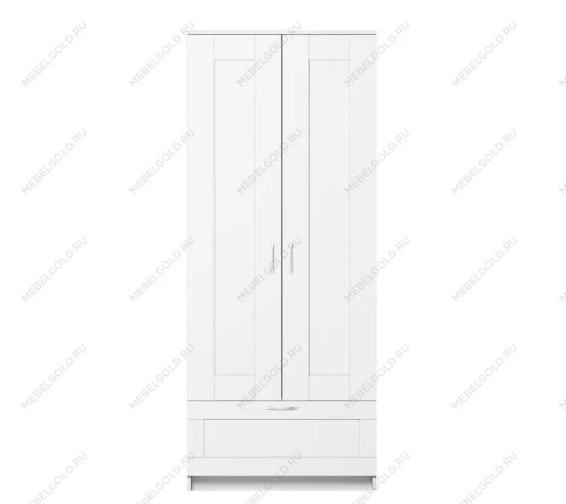 БРИМНЭС / СИРИУС Шкаф ИКЕА / IKEA комбинированный 2 двери и 1 ящик белый | изображение 1