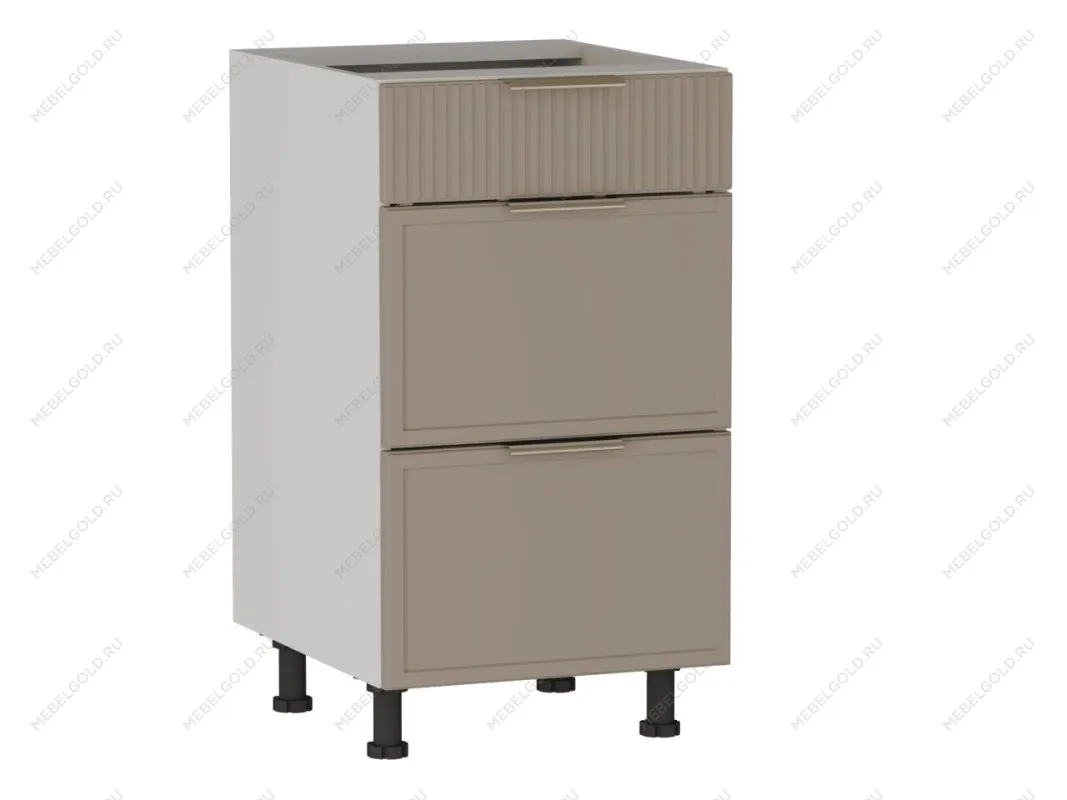 Стол с ящиками СЯ-45 (140/284), Берта (450*528*820) Мокко, 25122