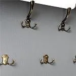 Вешалка настенная Патриция (Серый ясень/ткань V19) | изображение 3