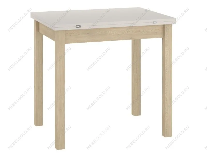 Стол обеденный Signal FLIP 60 раскладной (кашемир/дуб кремона)