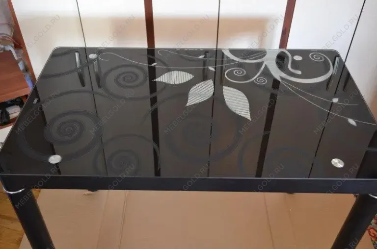 Стол обеденный Signal DAMAR (черный) 80 | изображение 2