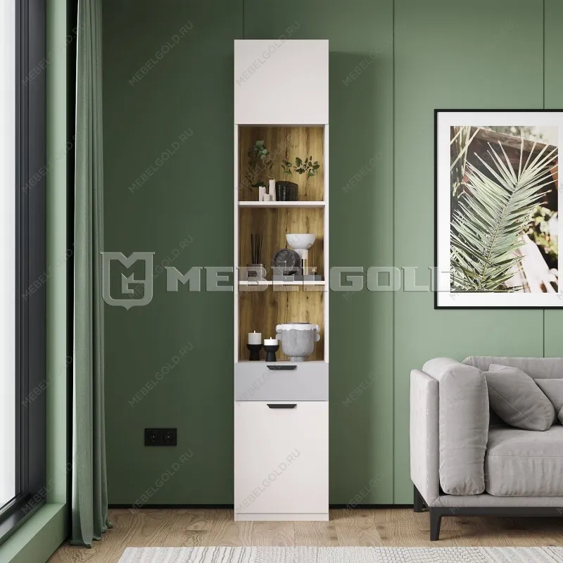 Шкаф открытый Модерн 2D1S/45 | изображение 1