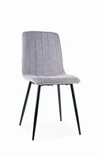 Стул кухонный SIGNAL ALAN Brego 07 (серый/черный)