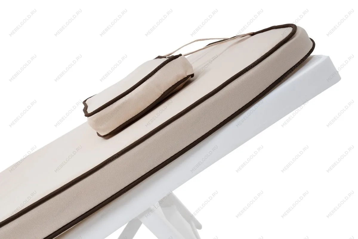 Матрац 710*570/1130*570мм с вертикальной подушкой (бежевый) Premium | изображение 1