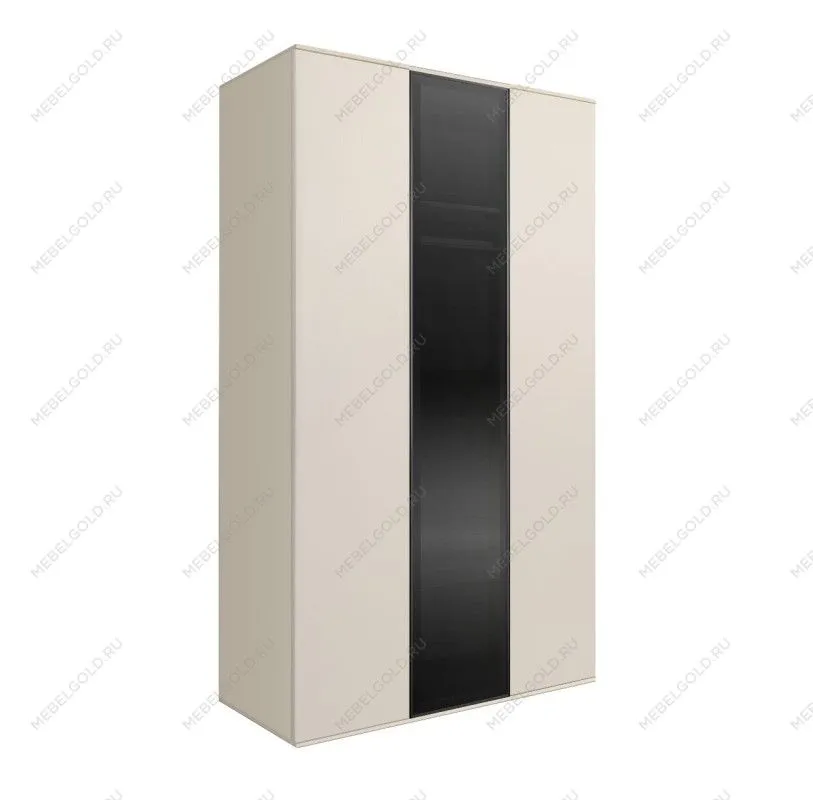Шкаф 3-х дверный Bogemia Air (Слоновая кость/Черный) БМШ2/3(1)