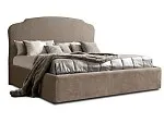 Кровать Римини 1,6 м, с подъемным механизмом (пепел), РМКР-2[3], стеганые царги | изображение 1