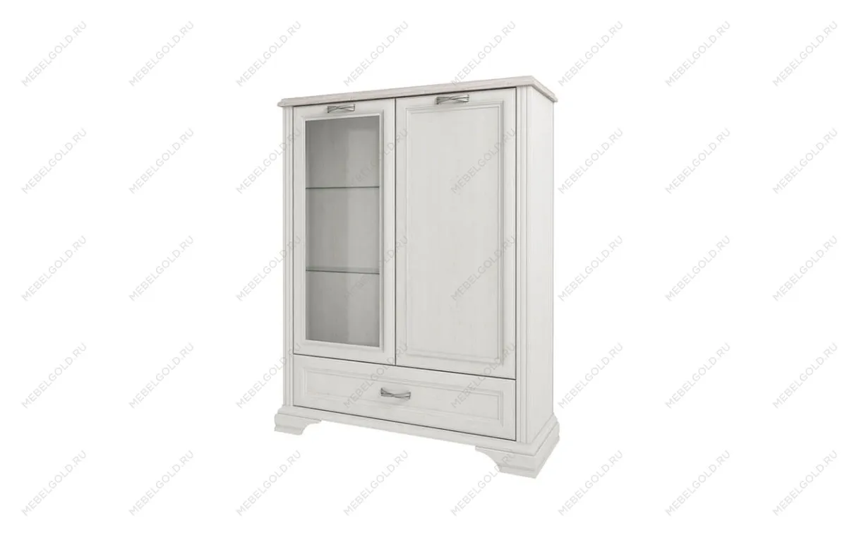 Шкаф с витриной Монако 1V1D1SL