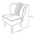 Стул Унельма, 63x70x73 см, бирюзовый | изображение 2
