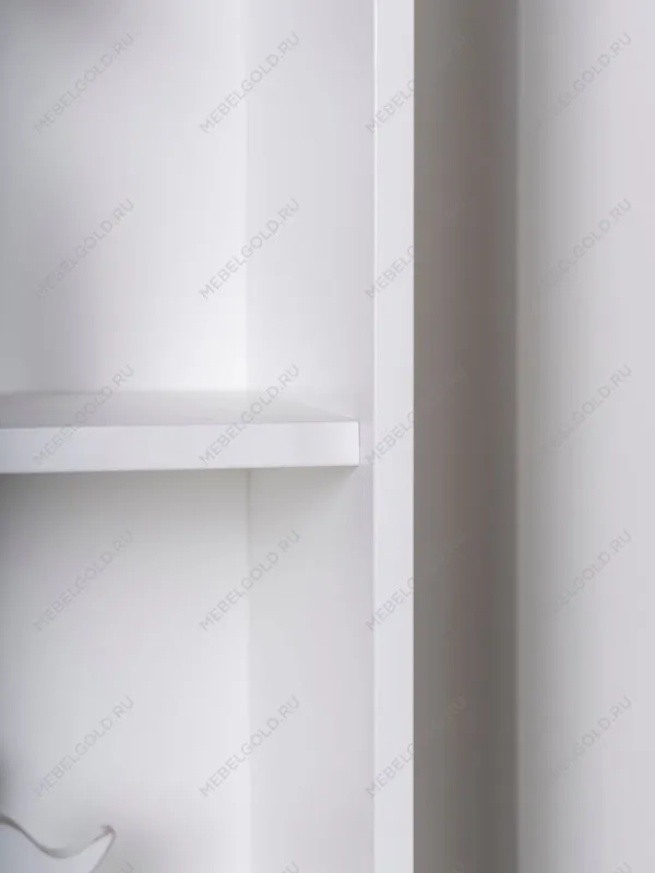 Стеллаж Сириус, 5 полок, 39х34х190 см, белый | изображение 9