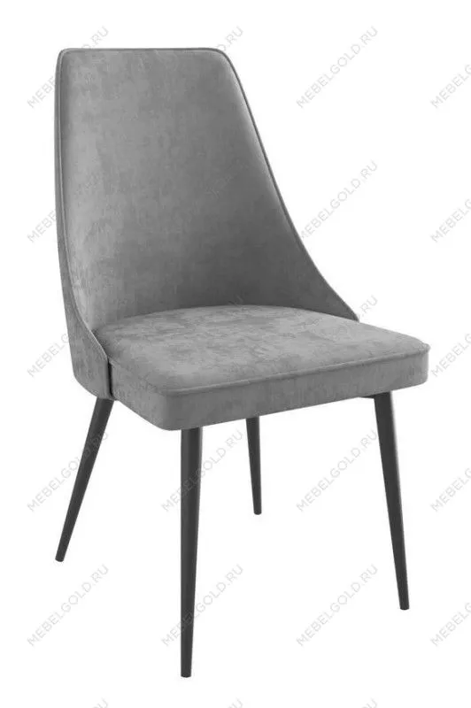 Стул LEO (b22 / GREY LUX/ЧЕРНЫЙ)