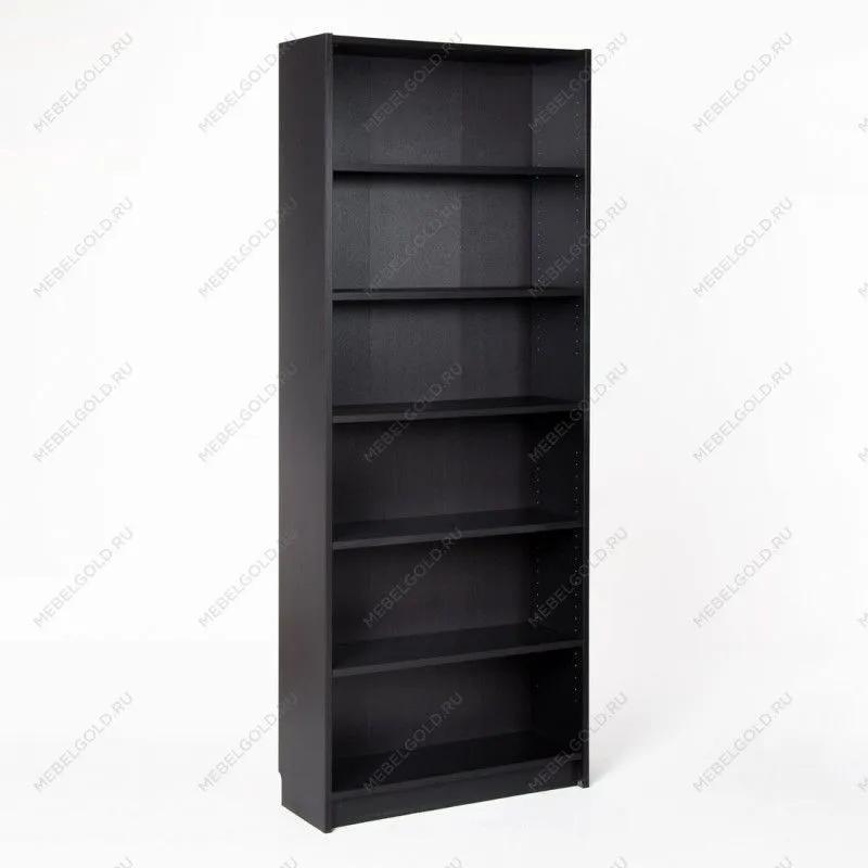 МАЛЬМ / VARMA Стеллаж ИКЕА / IKEA 80, 80x200x28, шпон, черный | изображение 1