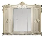 Шкаф Джоконда 6-дверный крем глянец | изображение 1