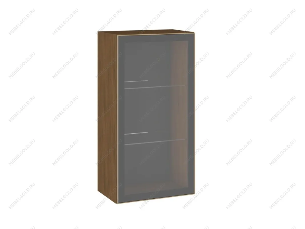 Шкаф 960 ШСТ-50, Фьюжн (500*317*960) Дуб Каселла коричневый/Золото, 27172