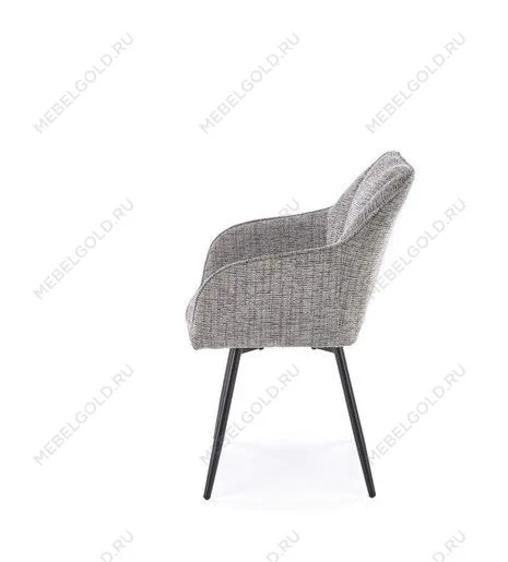 Стул кухонный Halmar K576 (серый/черный) | изображение 2