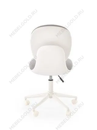 Кресло компьютерное Halmar ORION 2 (светло-серый/белый) | изображение 4