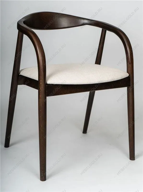 Полукресло венское Diona (темный орех/ткань Тесла 01)