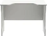 Стол компьютерный Вардиг, 100х75х82 см, белый/серый | изображение 2