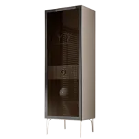 Витрина Bogemia Fillini (Слоновая кость/Хром) БМВ1-1С(Fi)