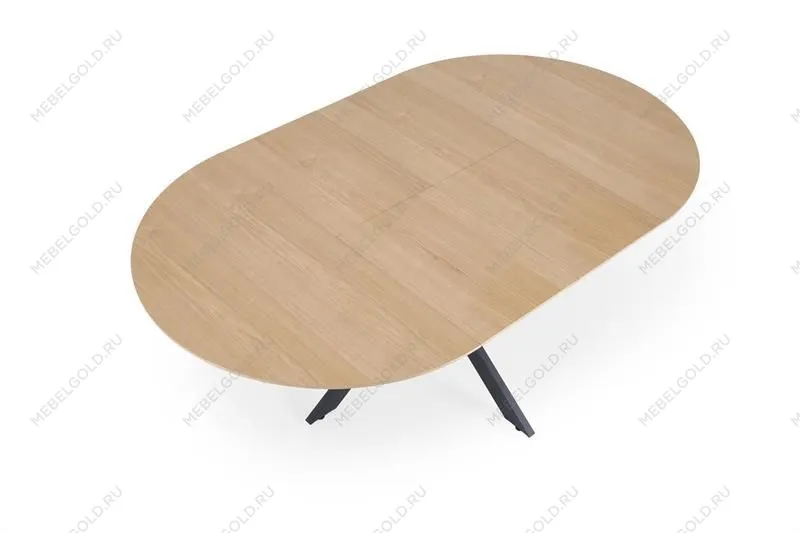 Стол обеденный Halmar ACORD раскладной (натуральный/черный) | изображение 14