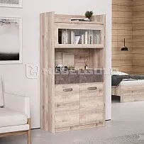 Шкаф с витриной Джаз 1V2D1S