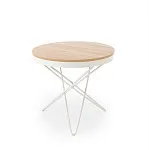 Стол журнальный Halmar LEILA (натуральный/белый) | изображение 5
