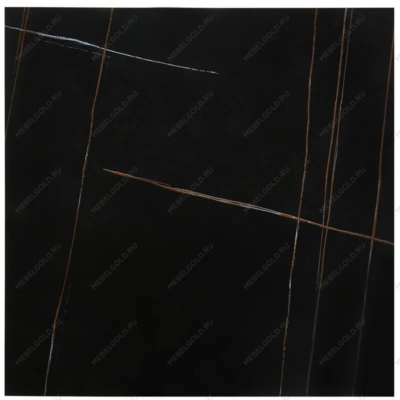 Стол журнальный Halmar FELICIA (черный мрамор/золотой) | изображение 1