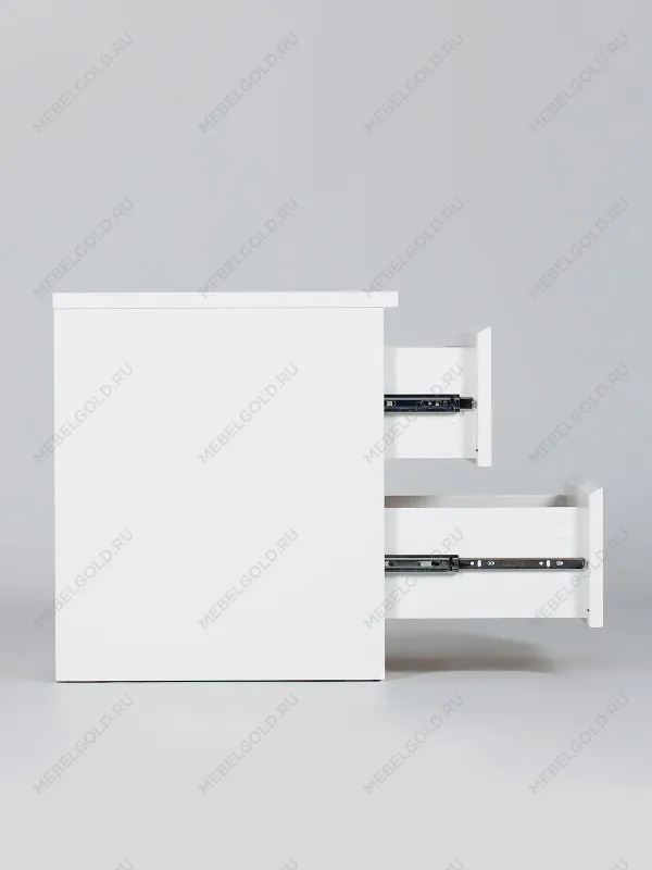 Тумба прикроватная Мальта, 48х40х54 см, белая | изображение 20