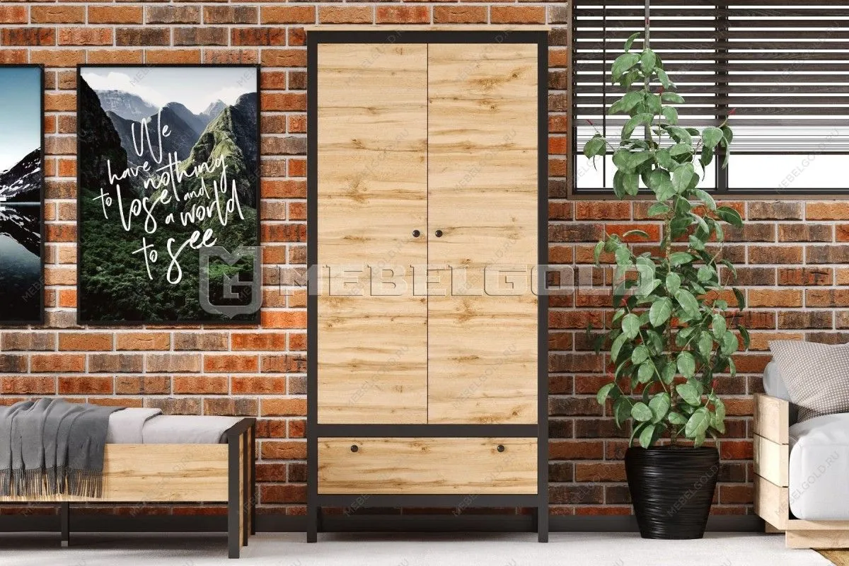 Шкаф Лофт SZF2D1S | изображение 1