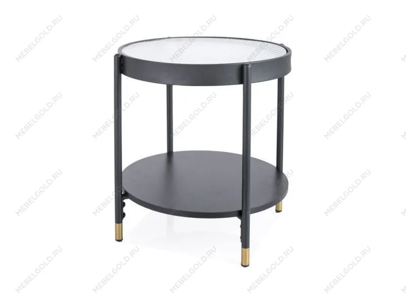 Стол журнальный Signal LAGUNA A (белый/черный)