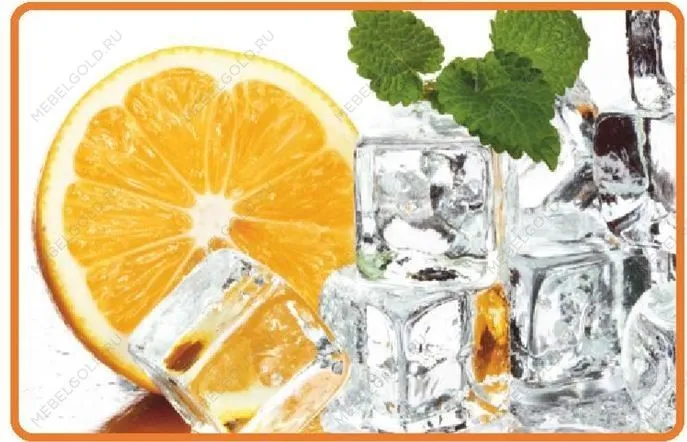 Стол обеденный 832-П (Апельсин (ЧС-24) /ноги Белый) | изображение 1