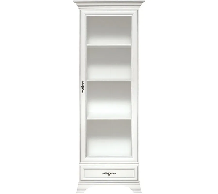 Шкаф-витрина Кентаки REG1W1S белый