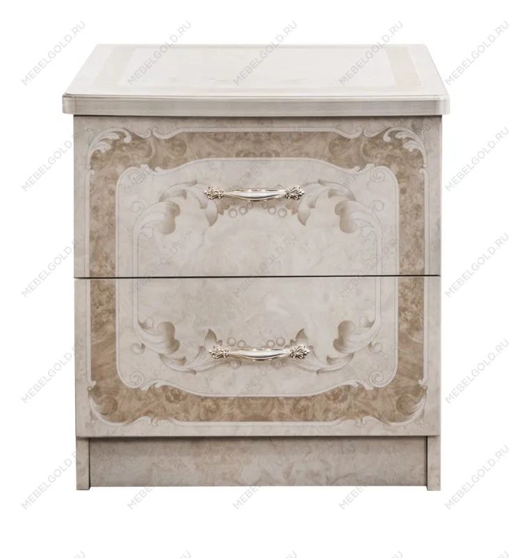 Тумба прикроватная Патрисия крем корень глянец | изображение 1