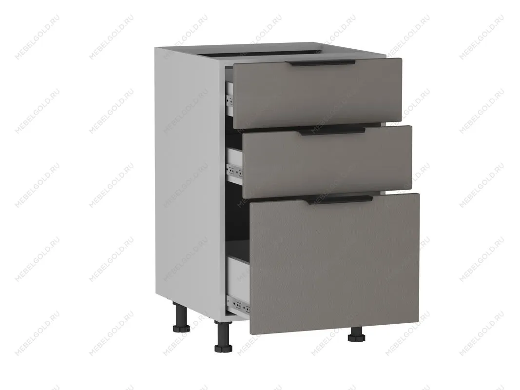 Стол с ящиками СЯ-50 (176/356), Ватель (500*523*820) Экокожа Мокко, 23718 | изображение 1