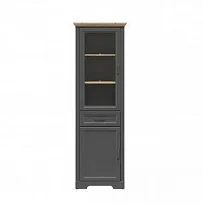 Шкаф с витриной Жасмин REG1W1D1S - Выставка м. Марьина роща