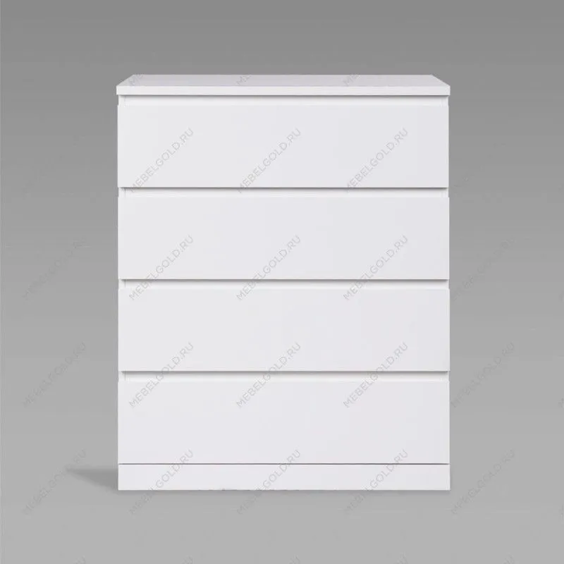 Варма Прайм 4 комод 80x100x48, белый | изображение 1