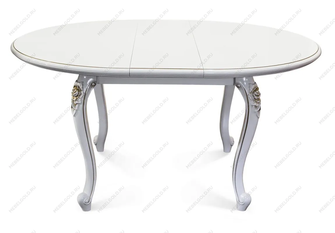 Стол Натали круглый белый глянец - Выставка м. Марьина роща | изображение 3