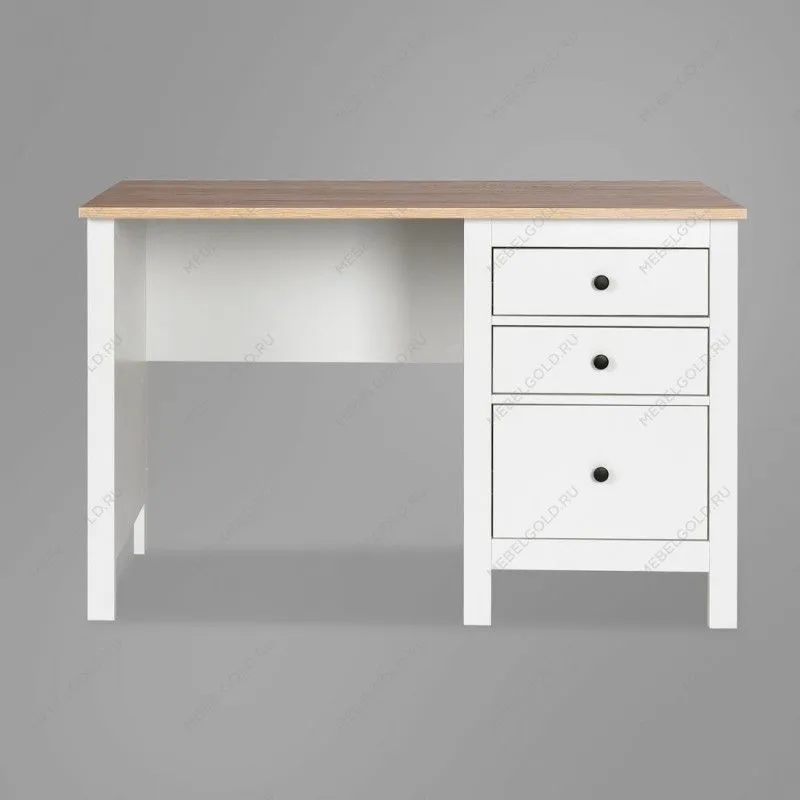 САГА стол письменный 120х56 белый/ясень | изображение 1