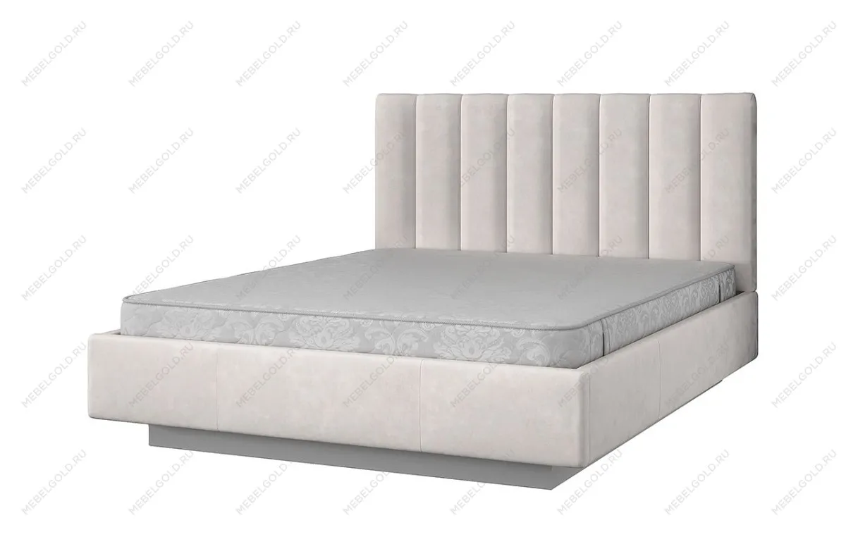 Кровать Сабрина 160 с подъемником, цвет NEBBY 001