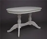 Стол обеденный Овальный-1300 (слоновая кость 9001) | изображение 1